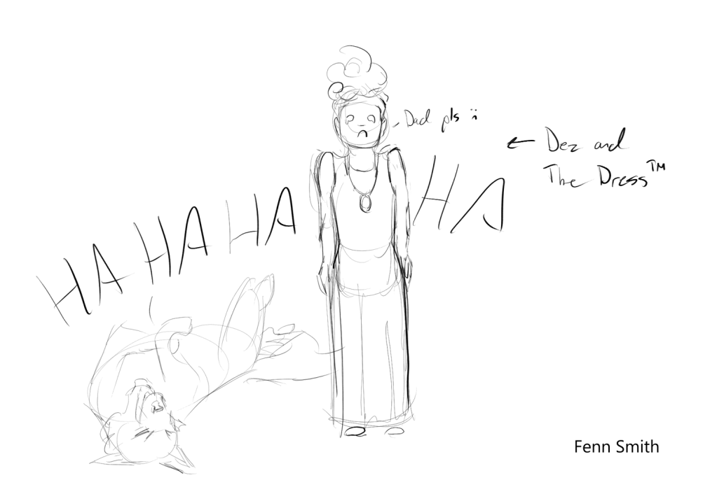 Dez and the&nbsp;dress